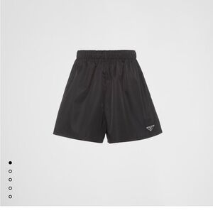 Prada Black Shorts with logo!! Sold